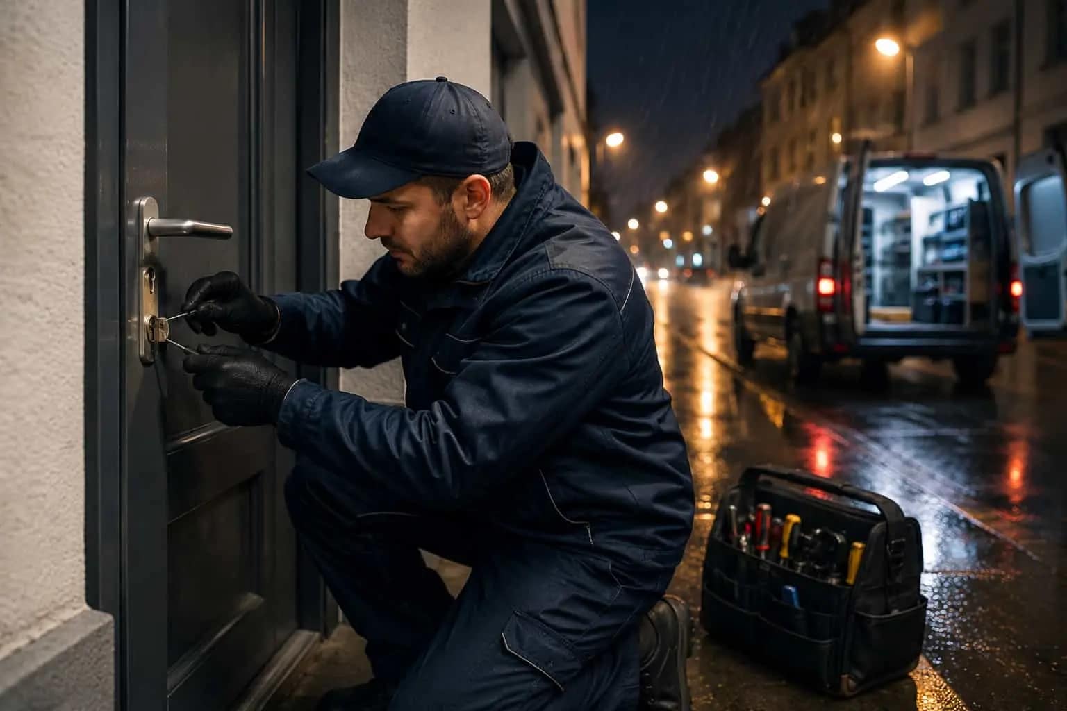 Wieviel Zeit braucht ein Schlüsseldienst zum Öffnen?